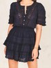 LOVESHACKFANCY - QUINCY DRESS - BLACK - 连身裙 - 黑色 商品缩略图0