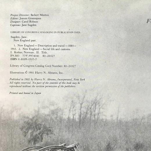 新英格兰的过去：1880-1915年照片集 200余幅插图 精装大16开 商品图4