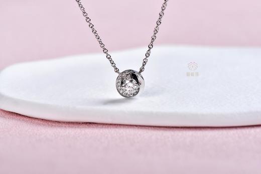 【玫瑰之约】钻石项链   CB2306011 商品图3