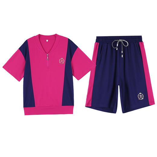 休闲运动短裤套装，女新款夏装薄款时尚洋气小个子休闲两件套TR-BLTY6689 商品图4