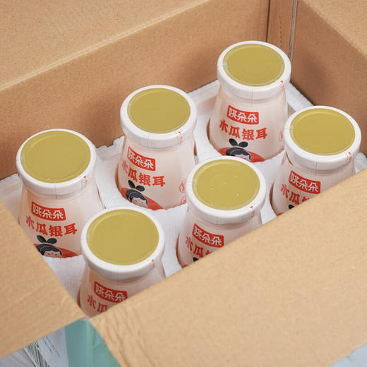 姚朵朵 木瓜银耳羹1盒（6瓶） 商品图4