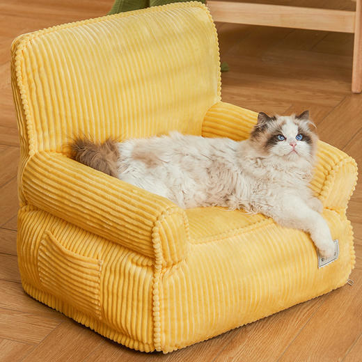 【宠物用品】-四季通用猫窝可拆洗夏天泰迪睡觉用沙发 商品图1