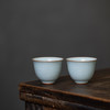 【丰子汝窑】【天青香韵杯2入茶杯】6.2x4.8cm 60ml 手工开片主人杯陶瓷汝瓷单杯子个人品茗杯功夫茶具 商品缩略图5