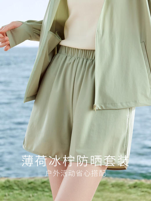 【39元福袋不支持退换】熙世界宽松直筒短裤女夏款舒适运动休闲短裤 商品图1