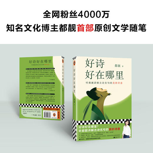 读客好诗好在哪里（听都靓讲解古诗名句的美妙诗意 唐诗宋词 古诗词） 商品图2