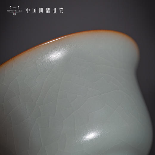 问鼎汝瓷天青壬寅三才盖碗 商品图2