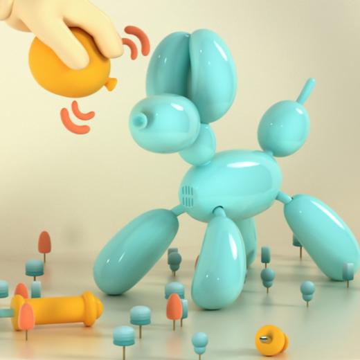 凯卡西电子气球狗电动智能宠物仿真互动发声儿童玩具生日礼物过节元旦礼物 商品图8