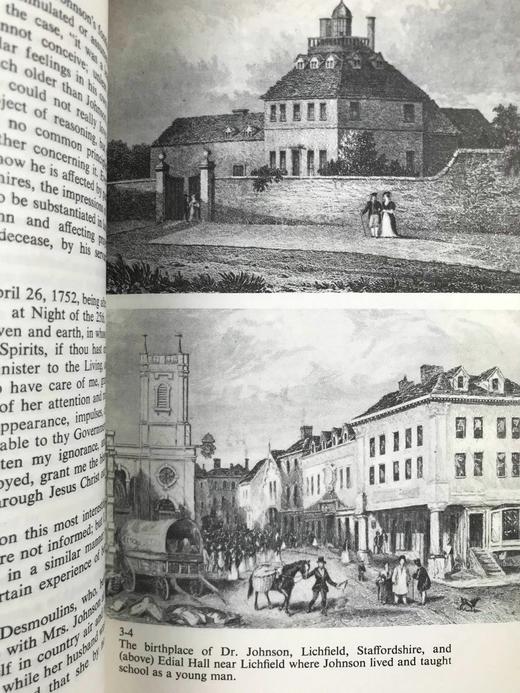 鲍斯威尔《塞缪尔·约翰逊传》节本 30幅插图 苍鹭出版社（HeronBooks）复古仿皮精装本 商品图10