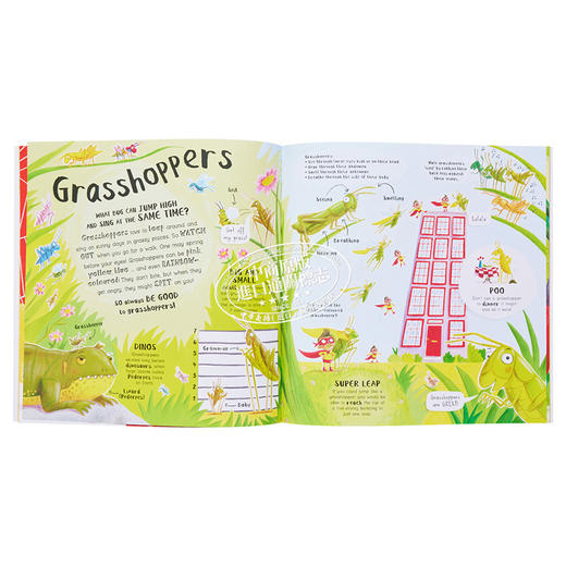 【中商原版】Matt Robertson Do You Love Bugs 你喜欢昆虫吗？英文原版 进口图书 儿童绘本 动物科普知识图画书 商品图5