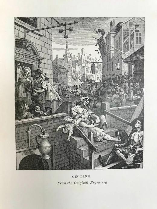 1907年 奥斯丁·多布森《威廉·荷加斯传》 76幅插图 漆布精装18开 商品图5