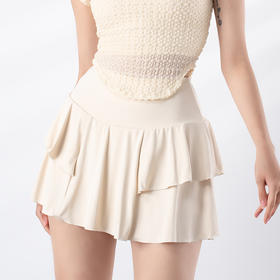 跃牌【禅语梵心系列】新款防走光运动羽毛球网球跑步高腰A字半身裙 F2239