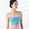 跃牌【禅语梵心系列】新品撞色假两件速干运动一体胸垫瑜伽服胸围F2246（一体式胸垫） 商品缩略图2