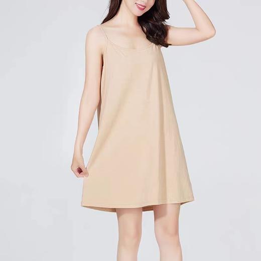 丨有机丨素道彩棉女士吊带裙 商品图3