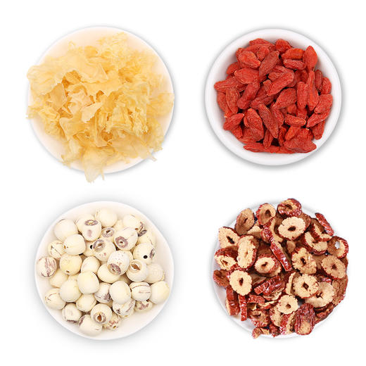 姚朵朵鹊至福来干货礼盒455g 节庆送礼大礼包银耳莲子红枣枸杞羹 商品图1