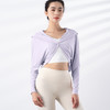跃牌【禅语梵心系列】外穿凉感薄款连帽防晒瑜伽服长袖运动外套F2275（不带胸垫） 商品缩略图8