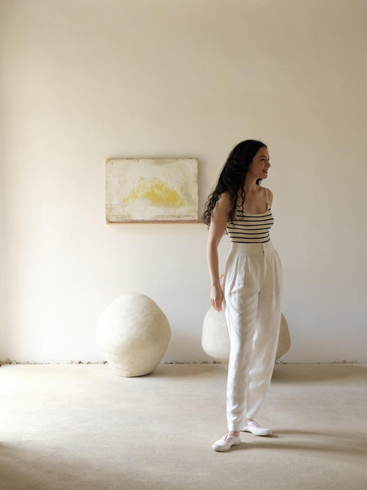 Vintage Blue Stripe Bodysuit 商品图4