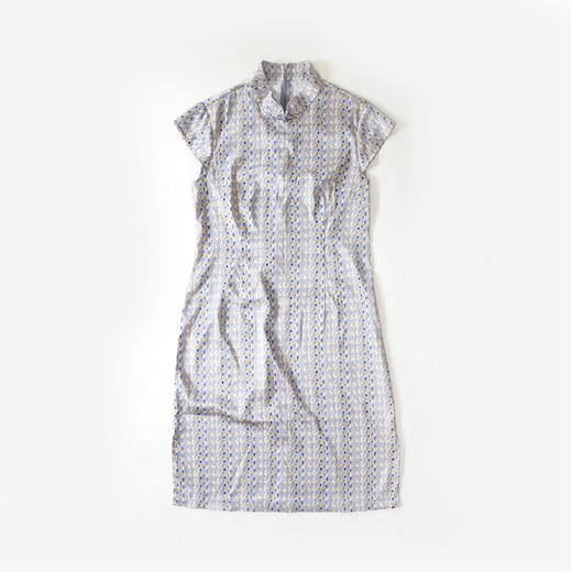 米马成衣  19姆咪桑蚕丝中式改良旗袍  优雅端庄的日常旗袍 商品图4