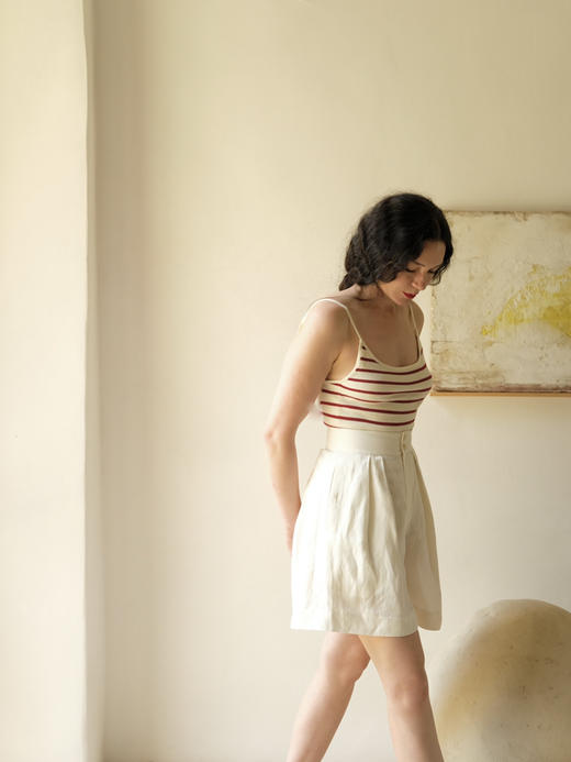 Vintage Red Stripe Bodysuit 商品图7