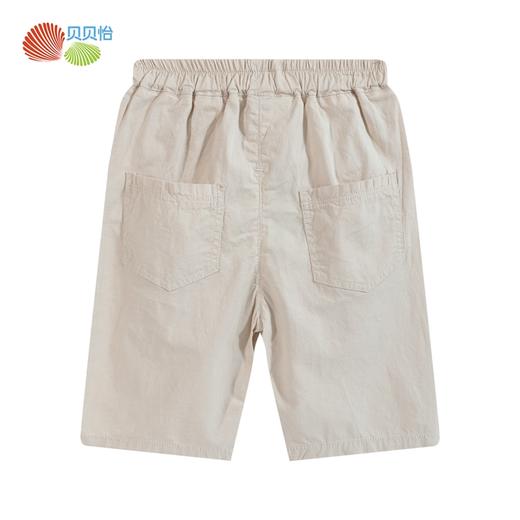 贝贝怡童装男童夏季新款裤子简约休闲裤男宝宝轻薄七分裤松紧裤潮 商品图7