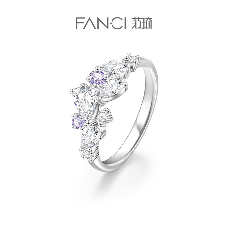紫藤相惜【单戒】Fanci范琦 紫藤花系列 925银饰轻奢生日礼物 下单赠精美礼盒 顺丰空运+运费险