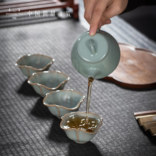 问鼎汝瓷天青壬寅银杏杯 商品图2