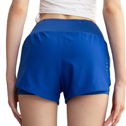 夏季短款瑜伽裤防走光假两件健身瑜伽跑步速干运动短裤女YS 000 DK686 商品图4