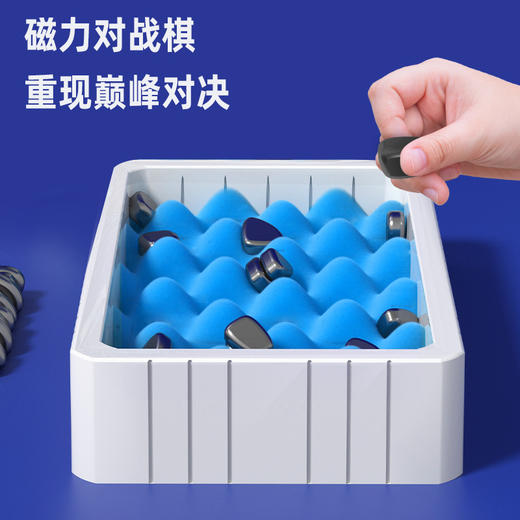 【赠收纳袋 随时随地 “棋”开得胜】儿童桌面磁力效应棋桌游 锻炼思维  双人对战磁铁玩具 商品图4