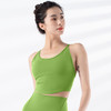 跃牌【禅语梵心系列】固定杯运动速干跑步健身细肩带交叉美背瑜伽服背心F2254（一体式胸垫） 商品缩略图4