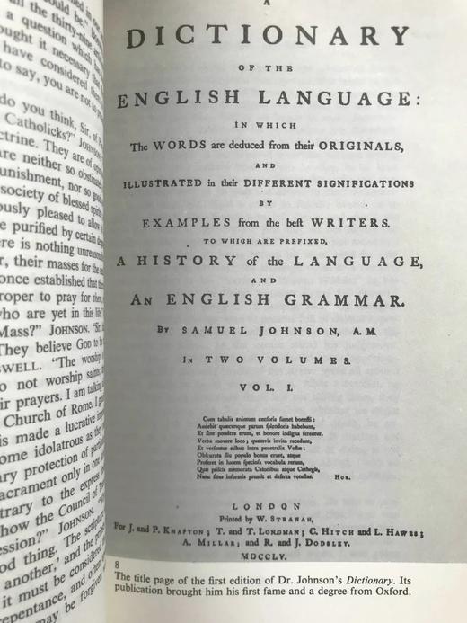 鲍斯威尔《塞缪尔·约翰逊传》节本 30幅插图 苍鹭出版社（HeronBooks）复古仿皮精装本 商品图6