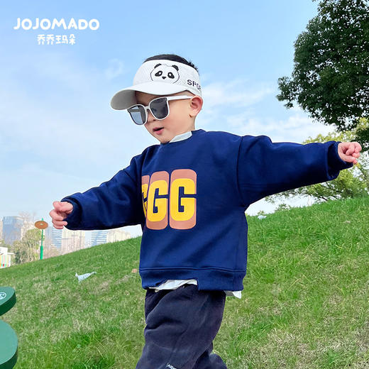 「五款可选！萌趣顶帽」儿童防晒帽子 夏季卡通男宝宝盆帽网眼小孩空顶帽女童遮阳帽薄童装 商品图1