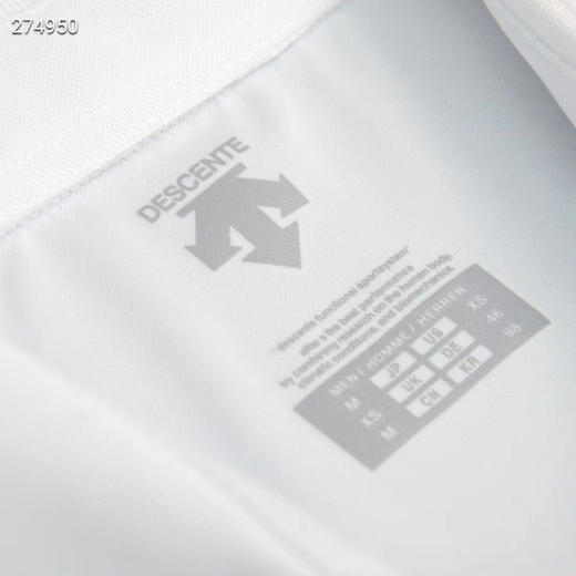 DESCENTE/迪桑特男士春夏都市男士科技冰丝透气休闲翻领Polo短袖T恤 商品图9