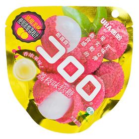 悠哈酷露荔枝味软糖52g/袋