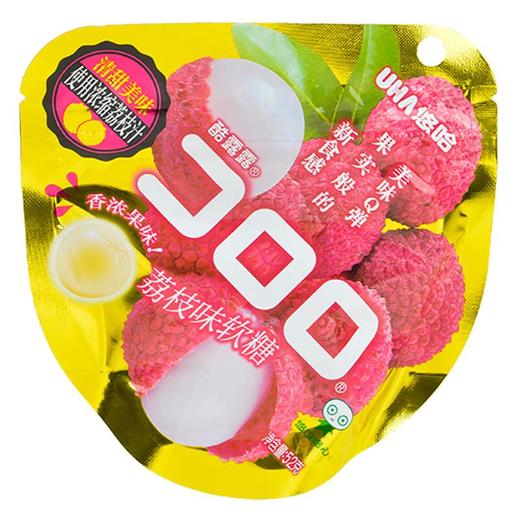 悠哈酷露荔枝味软糖52g/袋 商品图0