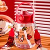 BEDDYBEAR杯具熊 儿童户外饮水嘟嘟桶水杯吸管杯 1200ml 商品缩略图1