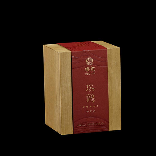 梅记瑞鹤三合一/五星 90年代调和老茶100g 进阶款 陈年乌龙茶老茶 商品图1