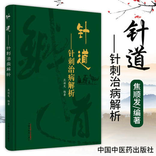 针道 针刺治病解析 头针的创始人焦顺发脉络经络针刺部位针刺技术针刺部位治病 书 焦顺发 编著 中国中医药出版社 商品图1