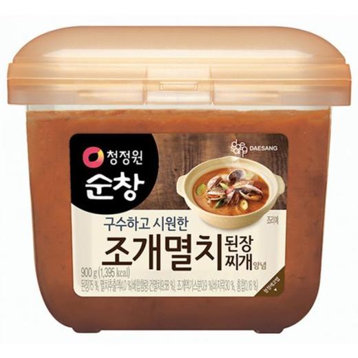 淳昌鲜贝银鱼大酱汤调料900g순창 조개멸치 된장찌개양념 商品图0