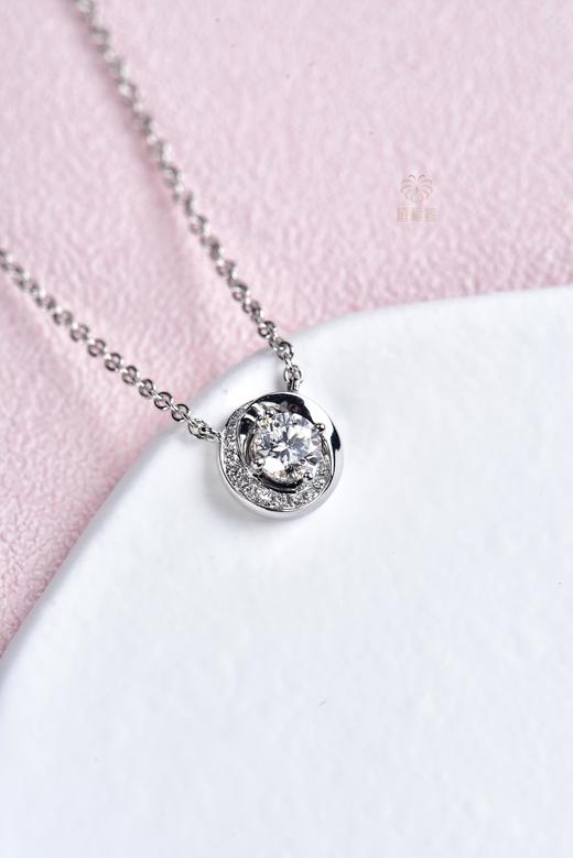 【玫瑰之约】钻石项链   CB2306011 商品图5