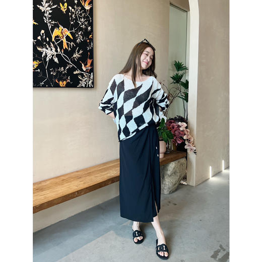 25特价  2306213    真丝 一片式半身裙 商品图5