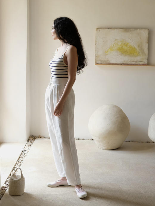 Vintage Blue Stripe Bodysuit 商品图2