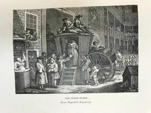 1907年 奥斯丁·多布森《威廉·荷加斯传》 76幅插图 漆布精装18开 商品图10