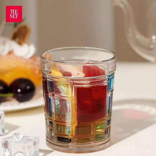 大都会艺术博物馆现代艺术系列 蒙德里安手工浮雕玻璃杯礼盒310ml 商品图0