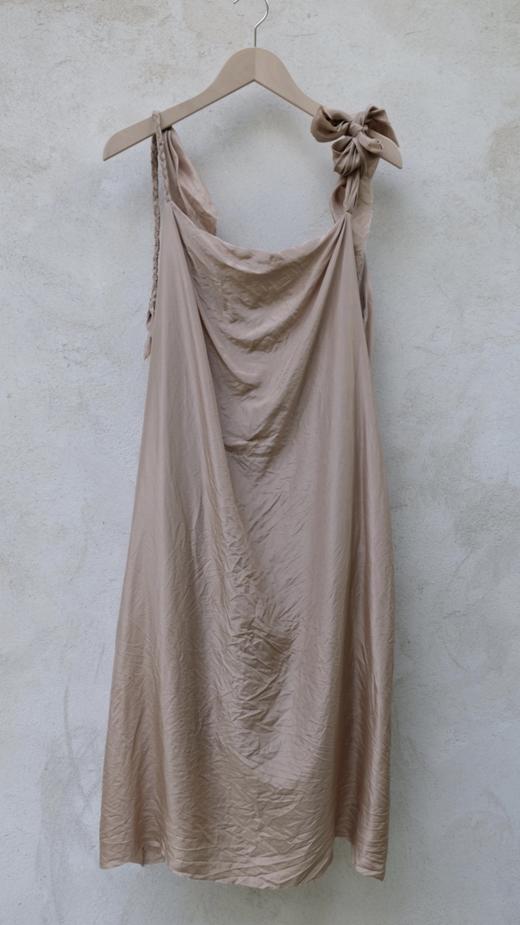 elsa esturgie 吊带真丝连衣裙棉纱衬里 商品图7