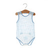 【清仓捡漏39.9两件】婴儿包屁衣夏季薄款宝宝无袖背心，包边领口耐磨舒适，纽扣设计方便给宝宝穿脱，无骨缝合不磨宝宝皮肤，按扣设计方便穿脱，三角爬新生儿夏装透气连体竹纤维 商品缩略图1