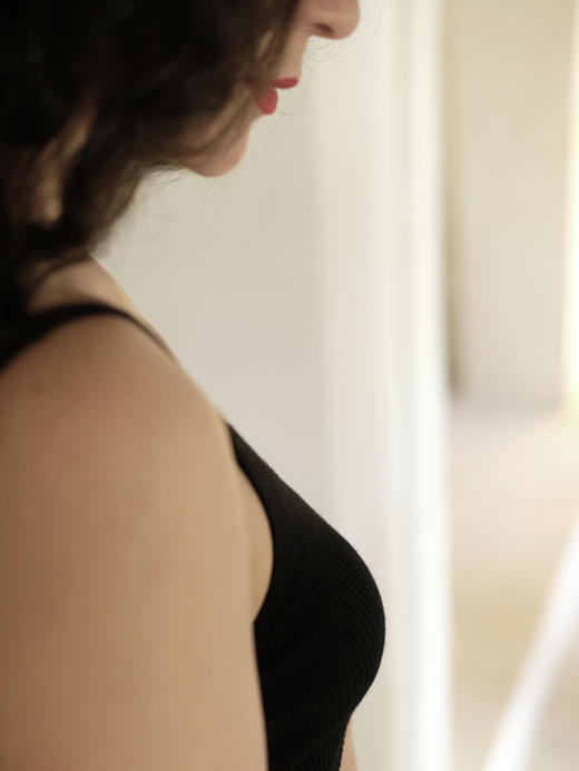 Black Wool Bralette 商品图5