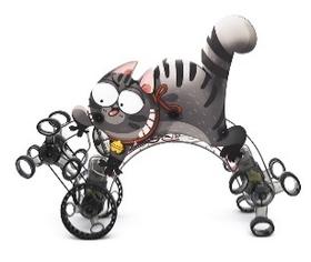 玩物百科-攀爬的猫和老鼠AP03102