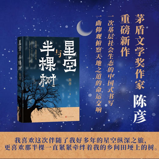 星空与半棵树 陈彦 著 小说 商品图0