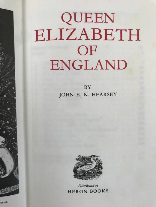 伊丽莎白女王传 29幅插图 苍鹭出版社（HeronBooks）复古仿皮精装本 商品图3