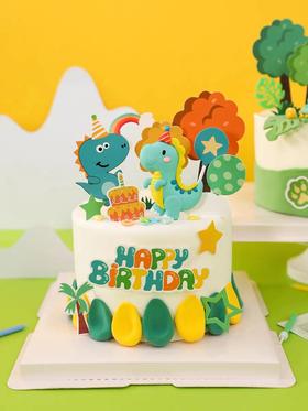 【小青龙】叮当CAKE爆款生日蛋糕-鲜果奶油蛋糕