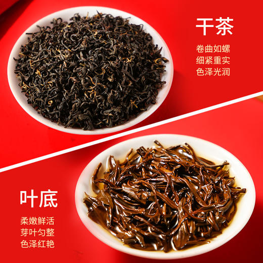 祥源茶 百年传祁 祁红香螺礼盒特级祁门红茶礼盒192g 商品图2